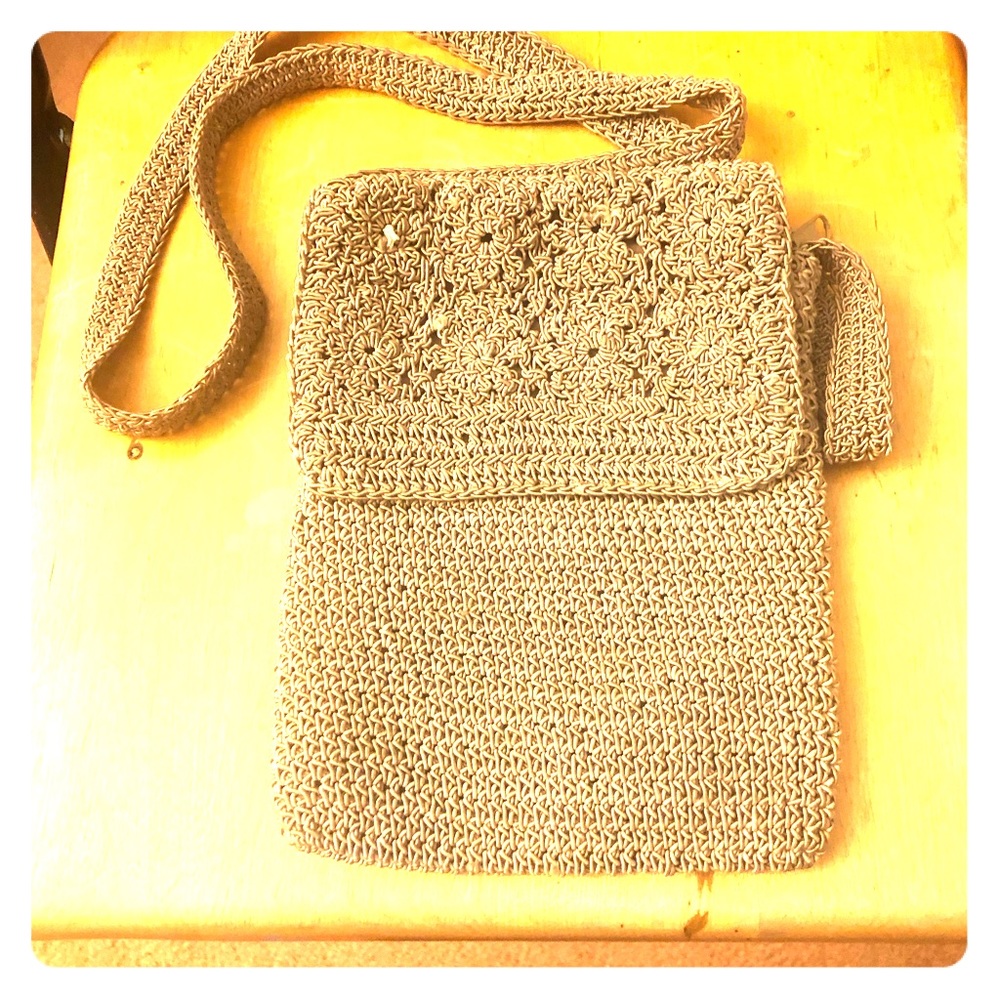 Tan shoulder bag
